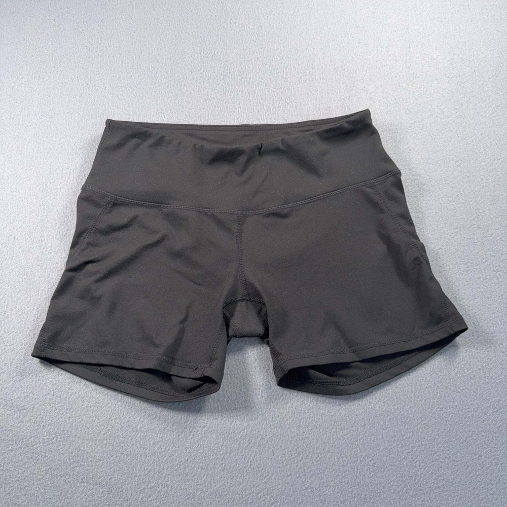 ODODOS Yoga Shorts Medium Black High Rise‎ Athletic Gym Shorts 27x4